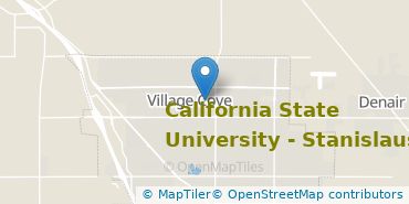 Location of California State University-Stanislaus