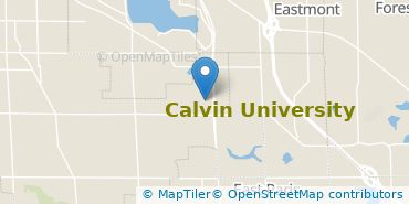 Location of Calvin University