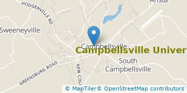 Location of Campbellsville University