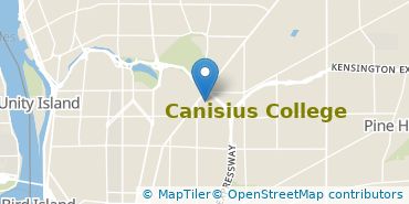 Location of Canisius University