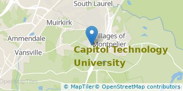 Location of Capitol Technology University