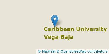 Location of Caribbean University-Vega Baja