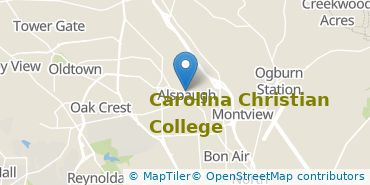 Location of Carolina Christian College