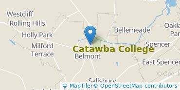 Location of Catawba College
