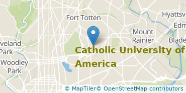 Location of The Catholic University of America