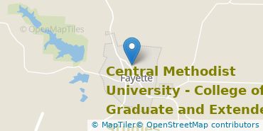 Location of Central Methodist University-College of Graduate and Extended Studies