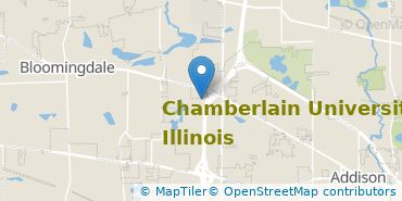 Location of Chamberlain University-Illinois