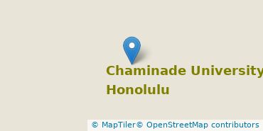 Location of Chaminade University of Honolulu
