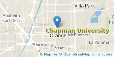 Location of Chapman University
