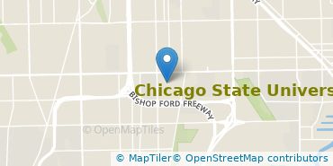 Location of Chicago State University