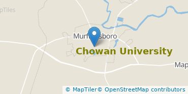 Location of Chowan University