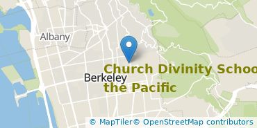 Location of Church Divinity School of the Pacific