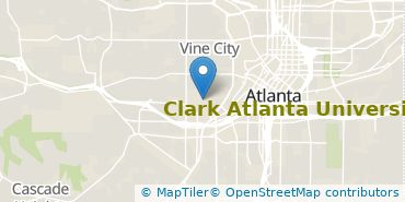 Location of Clark Atlanta University