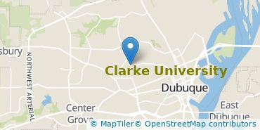 Location of Clarke University