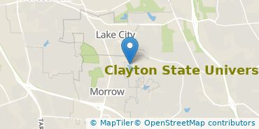 Location of Clayton  State University