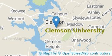 Location of Clemson University