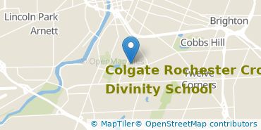 Location of Colgate Rochester Crozer Divinity School