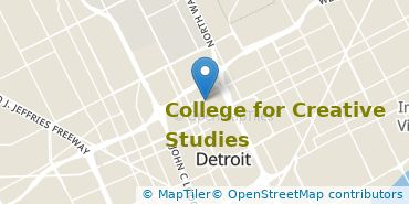 Location of College for Creative Studies