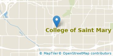 Location of College of Saint Mary