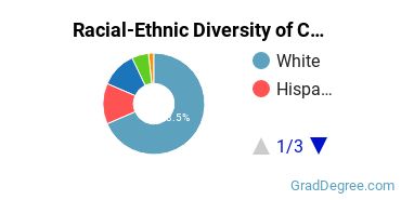 Graduate Racial-Ethnic Diversity at CCU