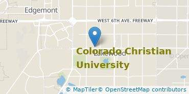 Location of Colorado Christian University