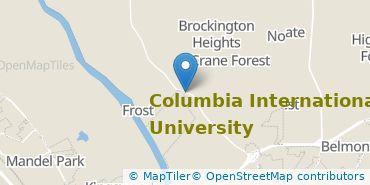 Location of Columbia International University