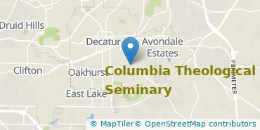 Location of Columbia Theological Seminary