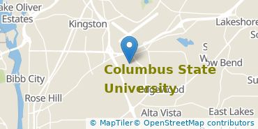 Location of Columbus State University