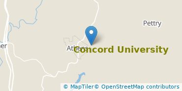 Location of Concord University