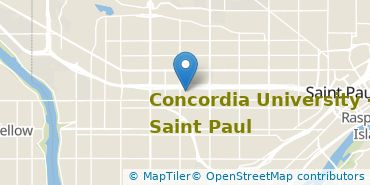 Location of Concordia University-Saint Paul