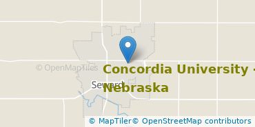 Location of Concordia University-Nebraska