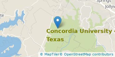 Location of Concordia University Texas