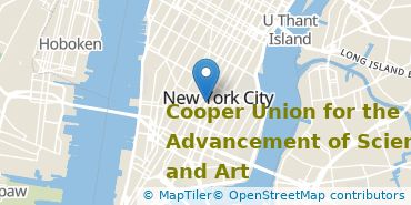 Location of The Cooper Union for the Advancement of Science and Art