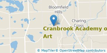 Location of Cranbrook Academy of Art
