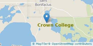Location of Crown College