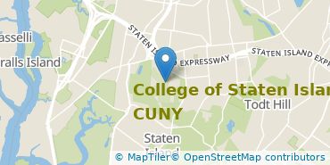 Location of College of Staten Island CUNY