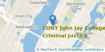 Location of CUNY John Jay College of Criminal Justice