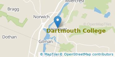 Location of Dartmouth College