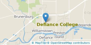 Location of Defiance College