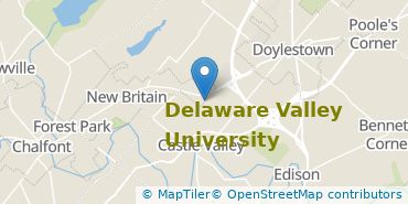Location of Delaware Valley University