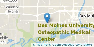 Location of Des Moines University-Osteopathic Medical Center