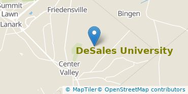 Location of DeSales University