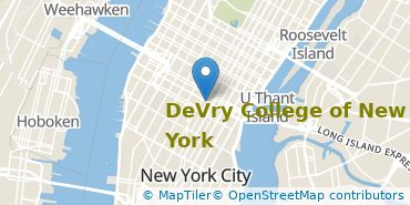 Location of DeVry College of New York