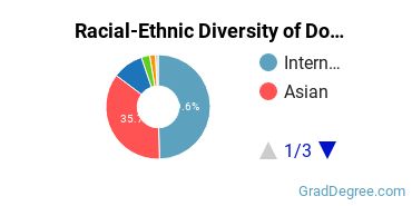 Graduate Racial-Ethnic Diversity at Dongguk University Los Angeles
