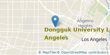 Location of Dongguk University Los Angeles