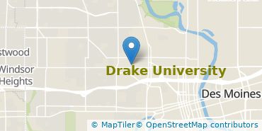 Location of Drake University