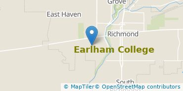Location of Earlham College