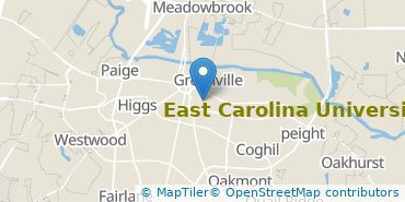 Location of East Carolina University