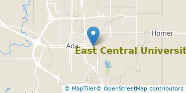 Location of East Central University
