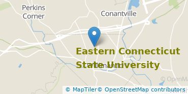 Location of Eastern Connecticut State University